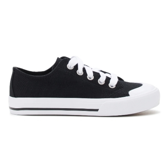 Boys Canvas Casual Lace-up Low-Top  Sneaker - Picture 3 of 13